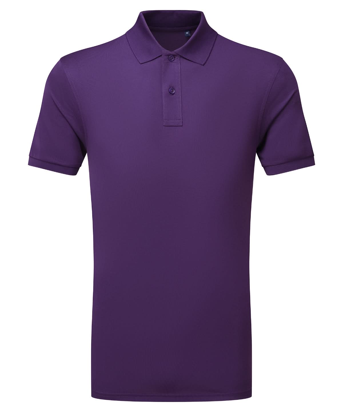 Asquith & Fox Cationic recycled polyester polo AQ001 - Purple - Customisable Polos