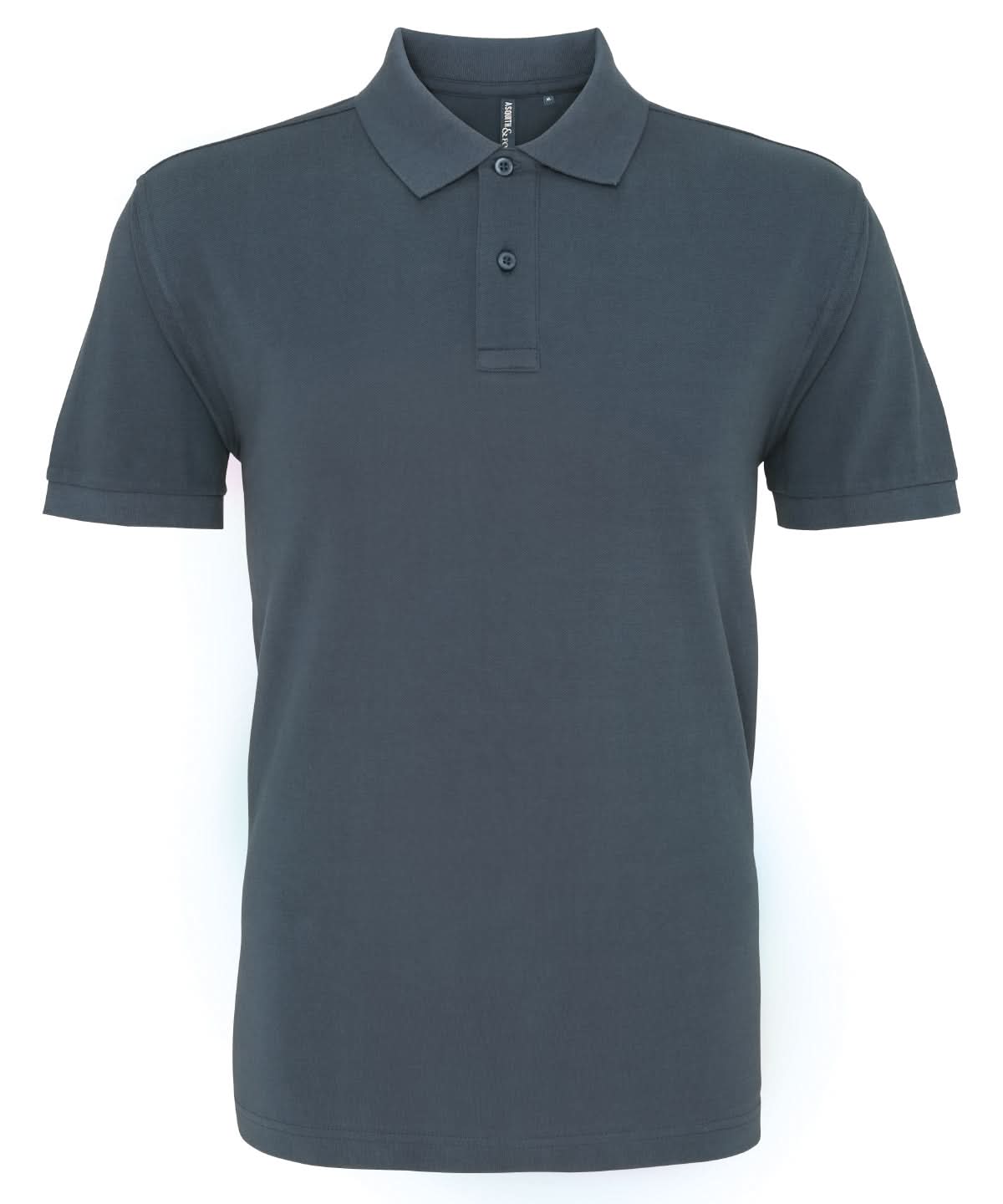 Asquith & Fox Asquith Fox Mens Classic fit polo Denim AQ010 - Denim - Customisable Polos