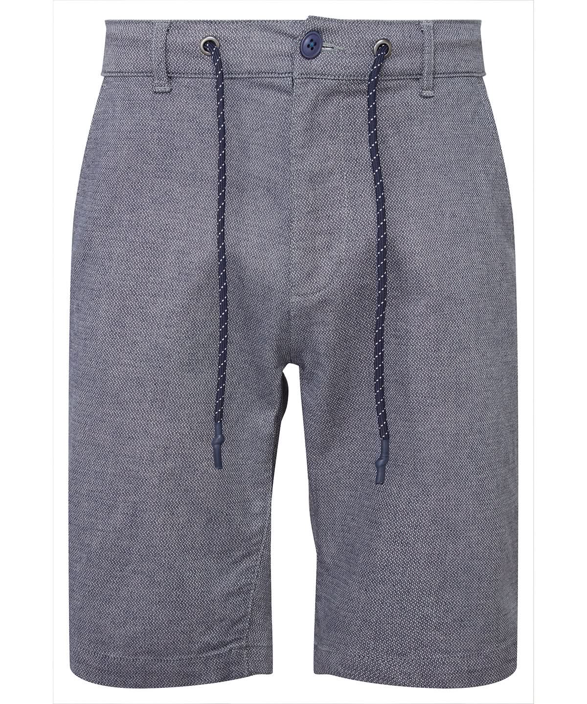 Asquith & Fox Mens everyday chino shorts AQ057 - Navy - Customisable Shorts