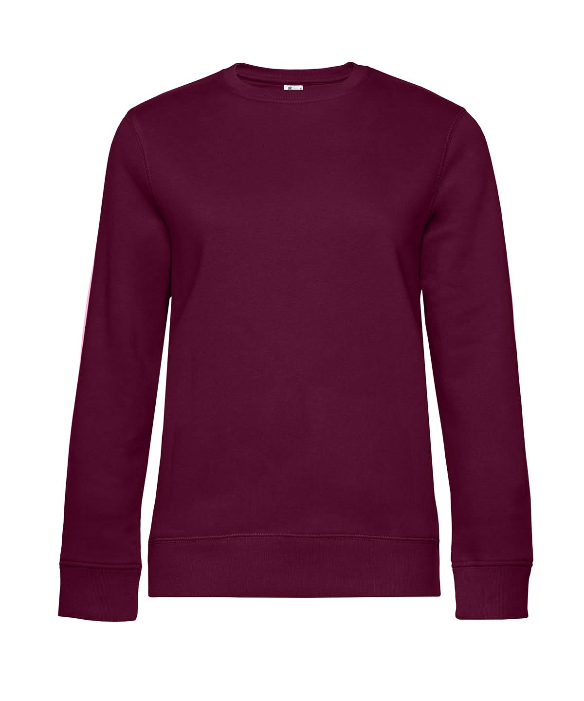 B&C Collection Queen crew neck B010F - Dark Cherry - Customisable Sweatshirts