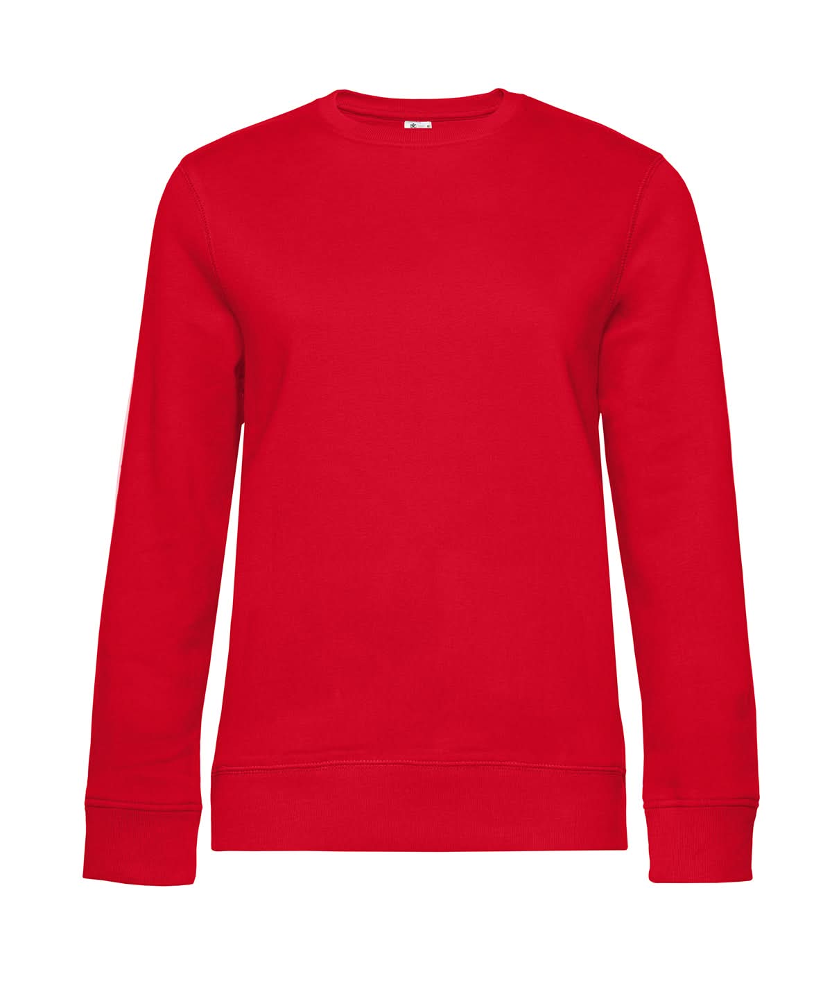 B&C Collection Queen crew neck B010F - Red - Customisable Sweatshirts