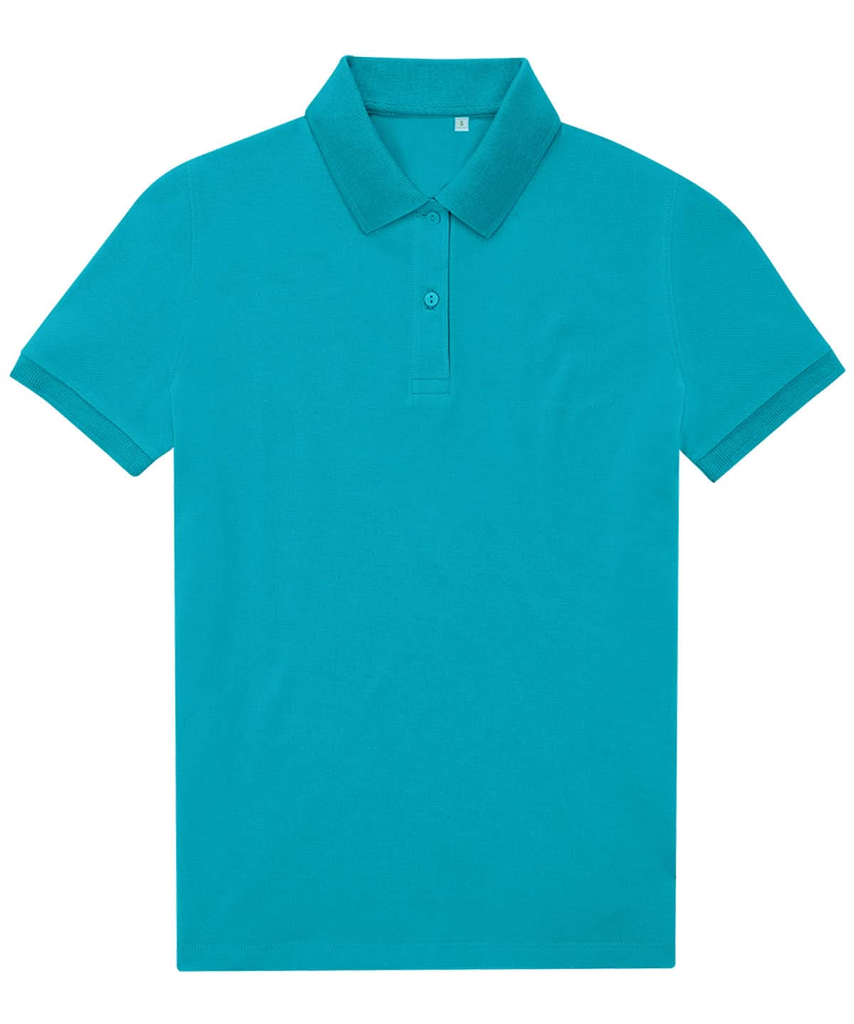 B&C Collection My Eco Polo 6535 Women Pop Turquoise B265F - Pop Turquoise - Customisable Polos