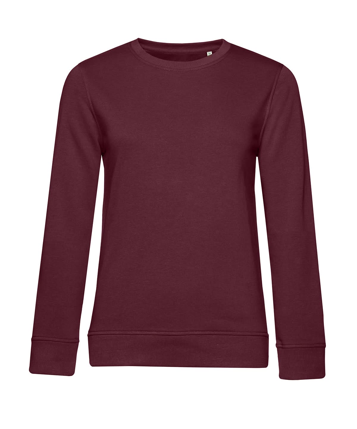B&C Collection Inspire crew neck women B266F - Burgundy - Customisable Sweatshirts