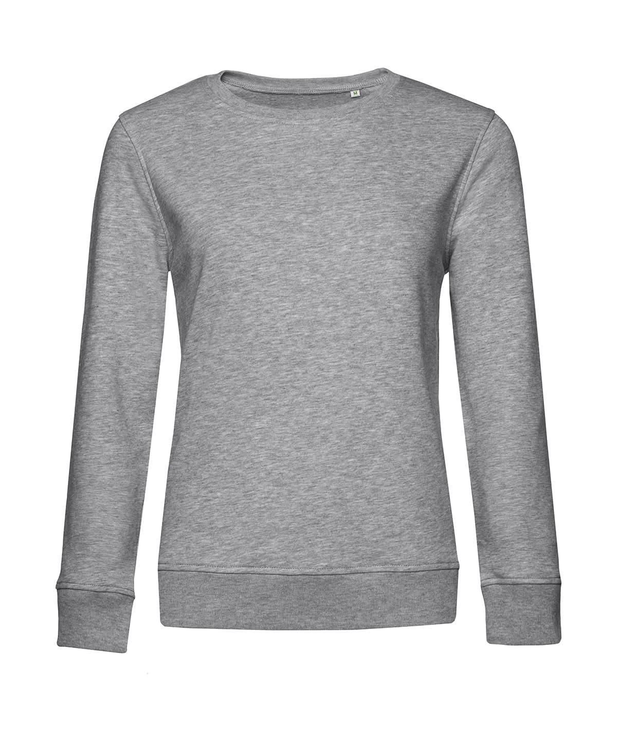 B&C Collection Inspire crew neck women B266F - Heather Grey - Customisable Sweatshirts