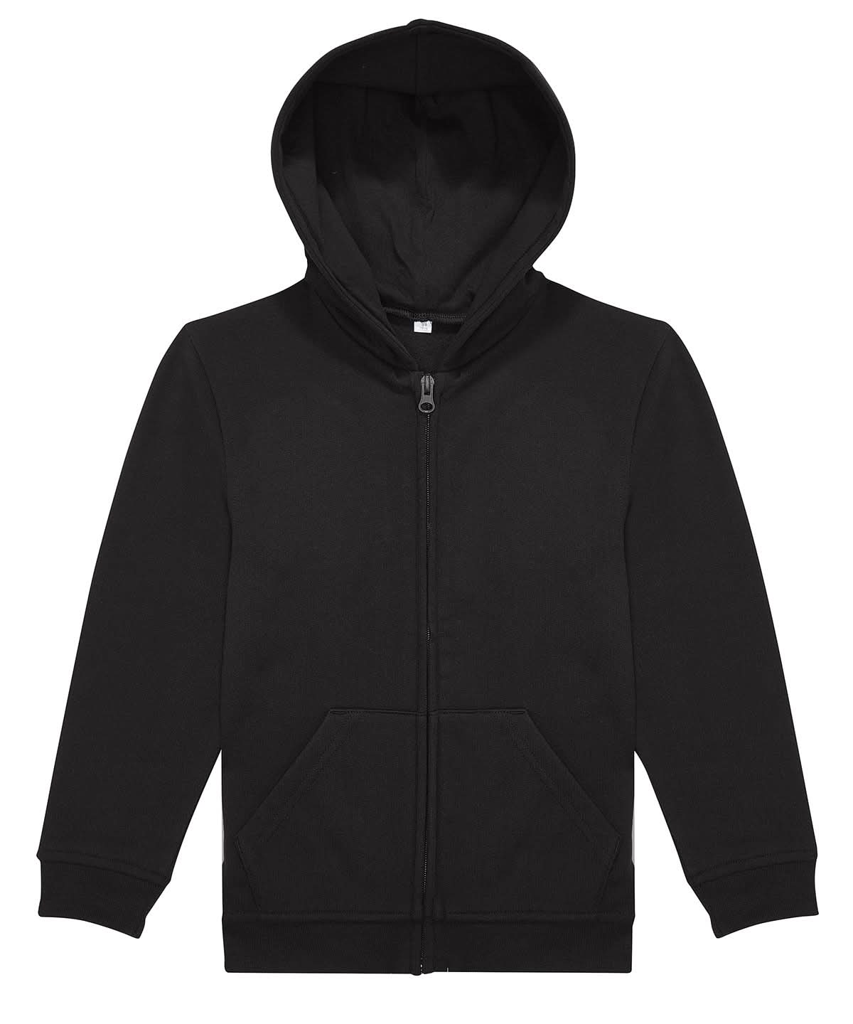 B&C Collection Zip hoodie kids B432B - Black - Customisable Hoodies