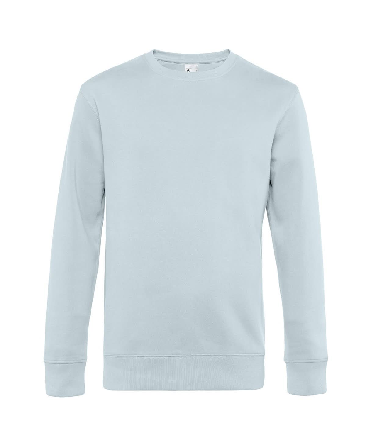 B&C Collection KING Crew Neck Pure Sky BA010 - Pure Sky - Customisable Sweatshirts
