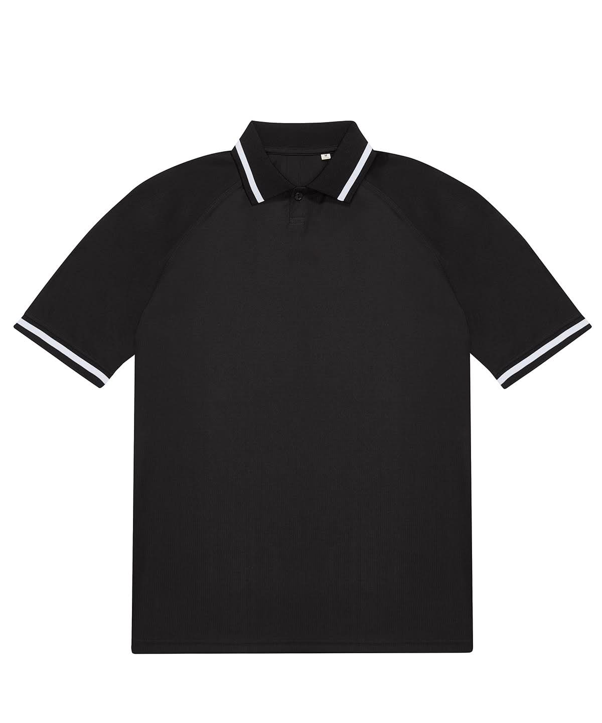 B&C Collection Active polo BA032 - Black - Customisable Polos