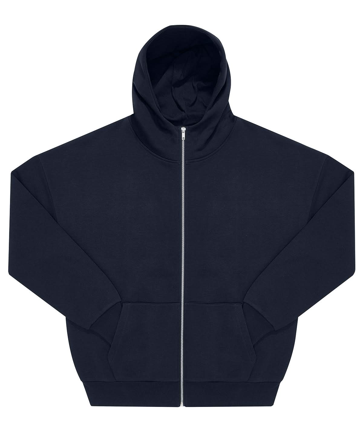 B&C Collection Influence zip hood BA035 - Navy - Customisable Hoodies