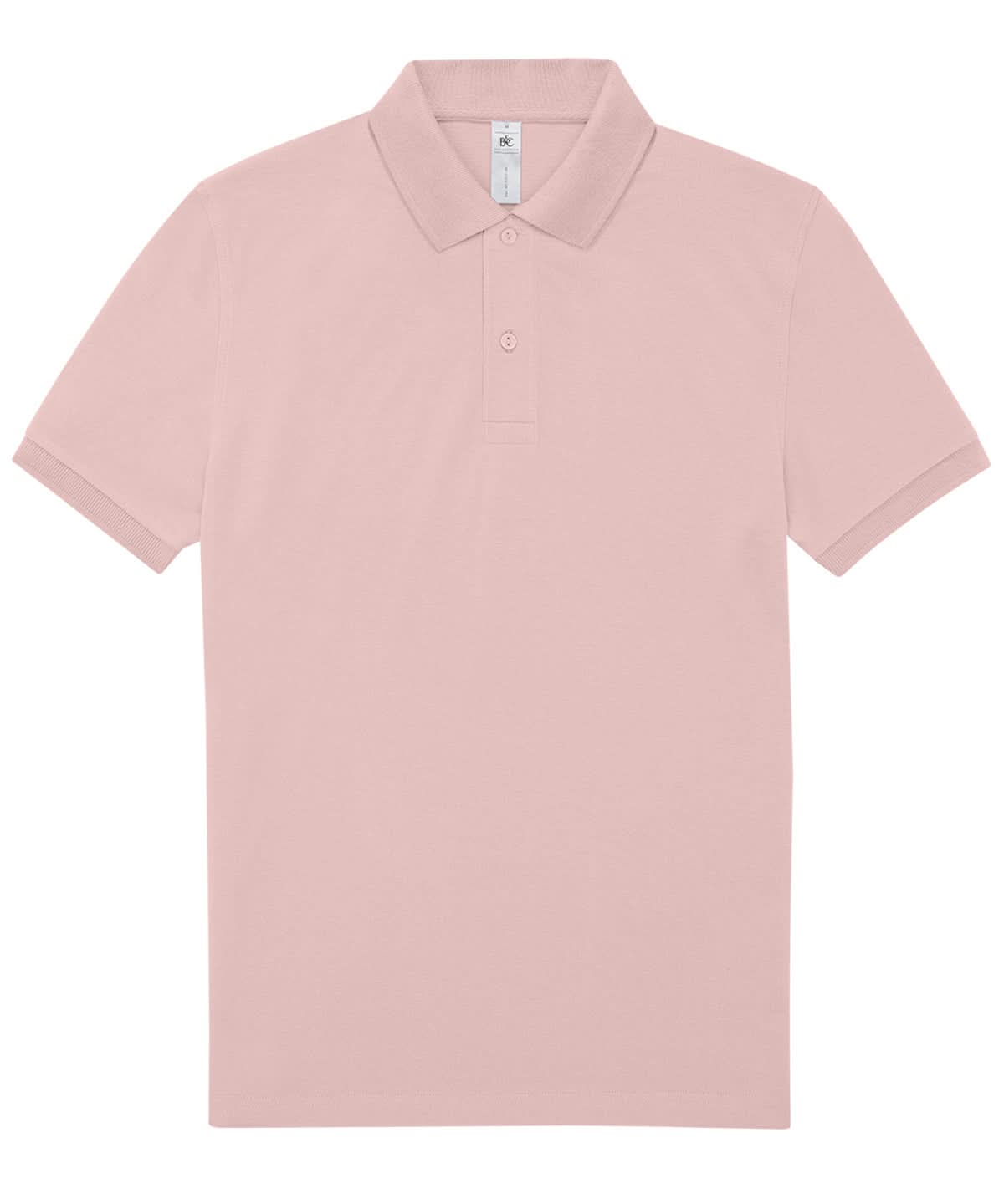 B&C Collection My Polo 180 Blush Pink BA261 - Blush Pink - Customisable Polos