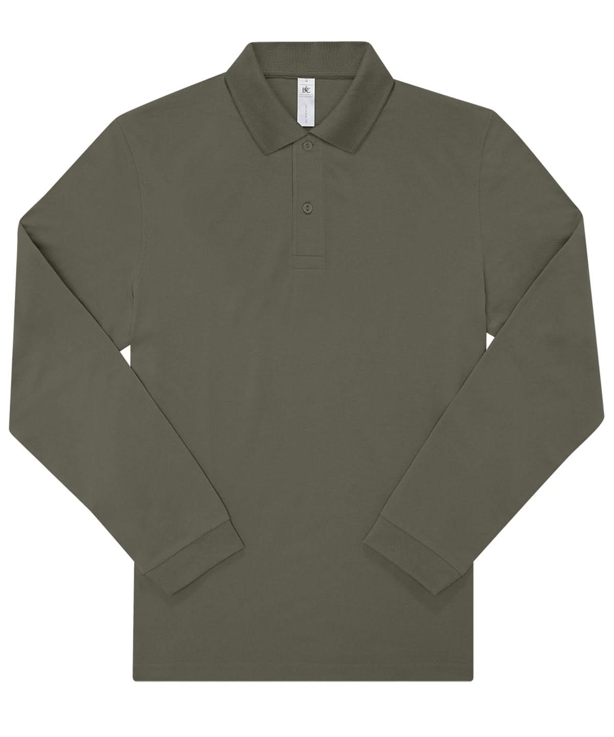 B&C Collection My Polo 180 LSL BA262 - Camo Green - Customisable Polos