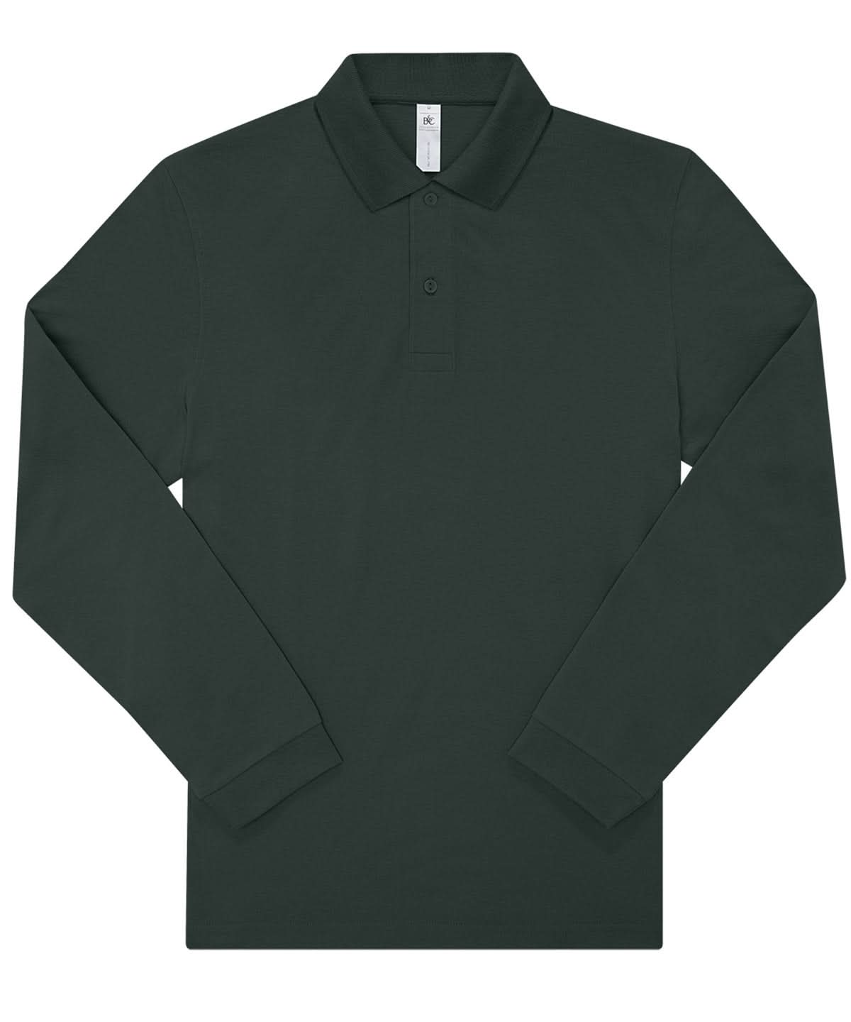 B&C Collection My Polo 180 LSL BA262 - Dark Forest - Customisable Polos