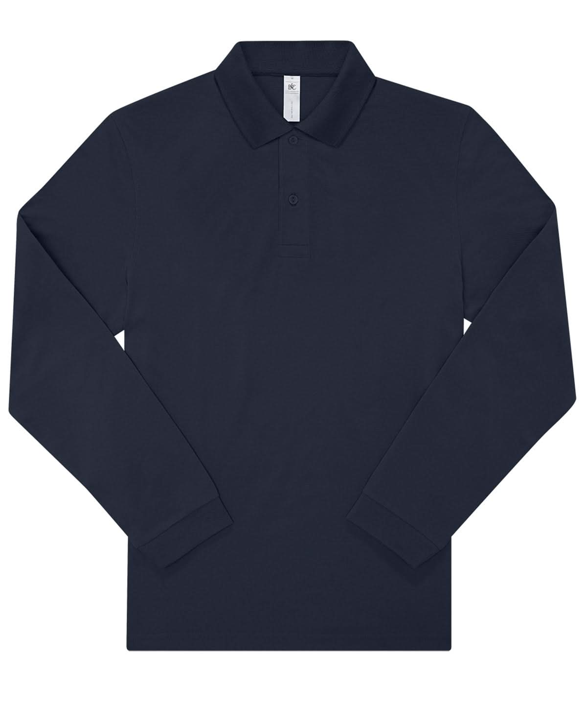 B&C Collection My Polo 180 LSL BA262 - Navy - Customisable Polos