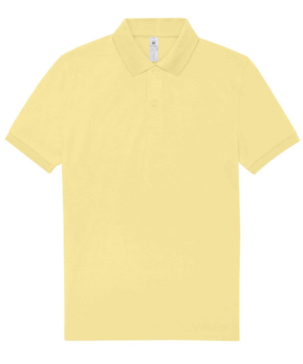 B&C Collection My Polo 210 Amalfi Yellow BA263 - Amalfi Yellow - Customisable Polos