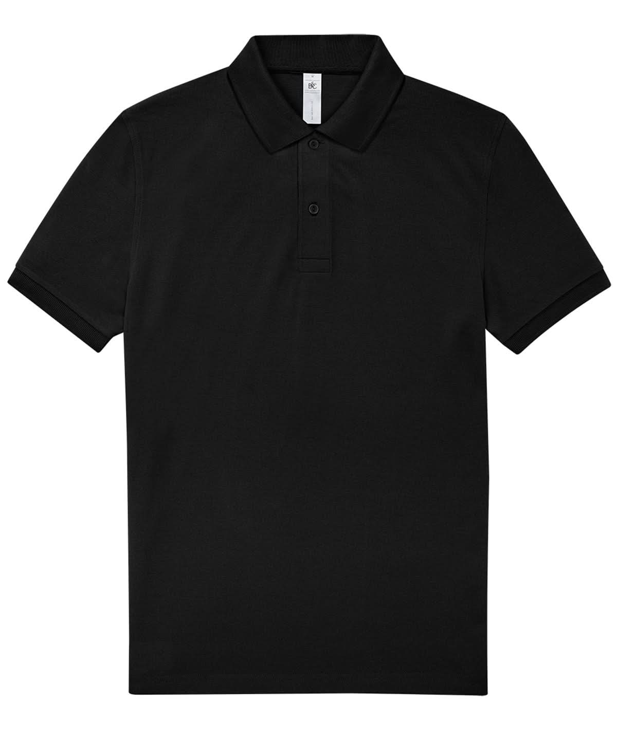 B&C Collection My Polo 210 Black BA263 - Black - Customisable Polos