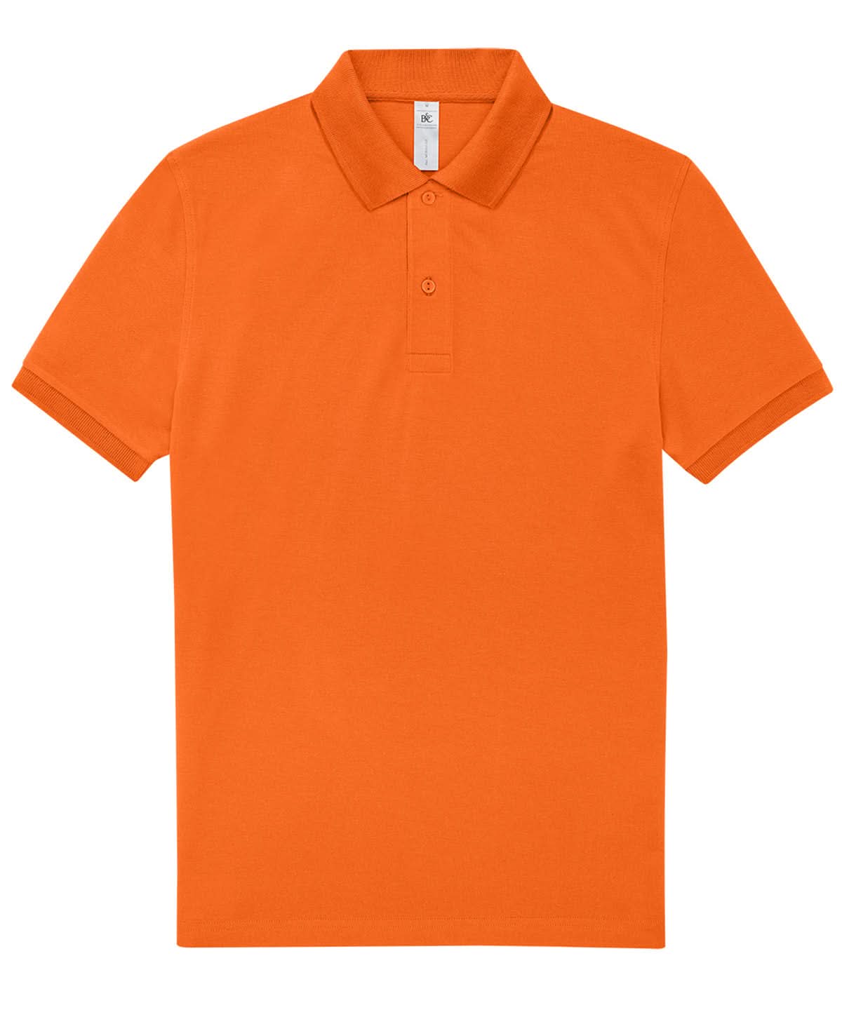 B&C Collection My Polo 210 Pure Orange BA263 - Pure Orange - Customisable Polos