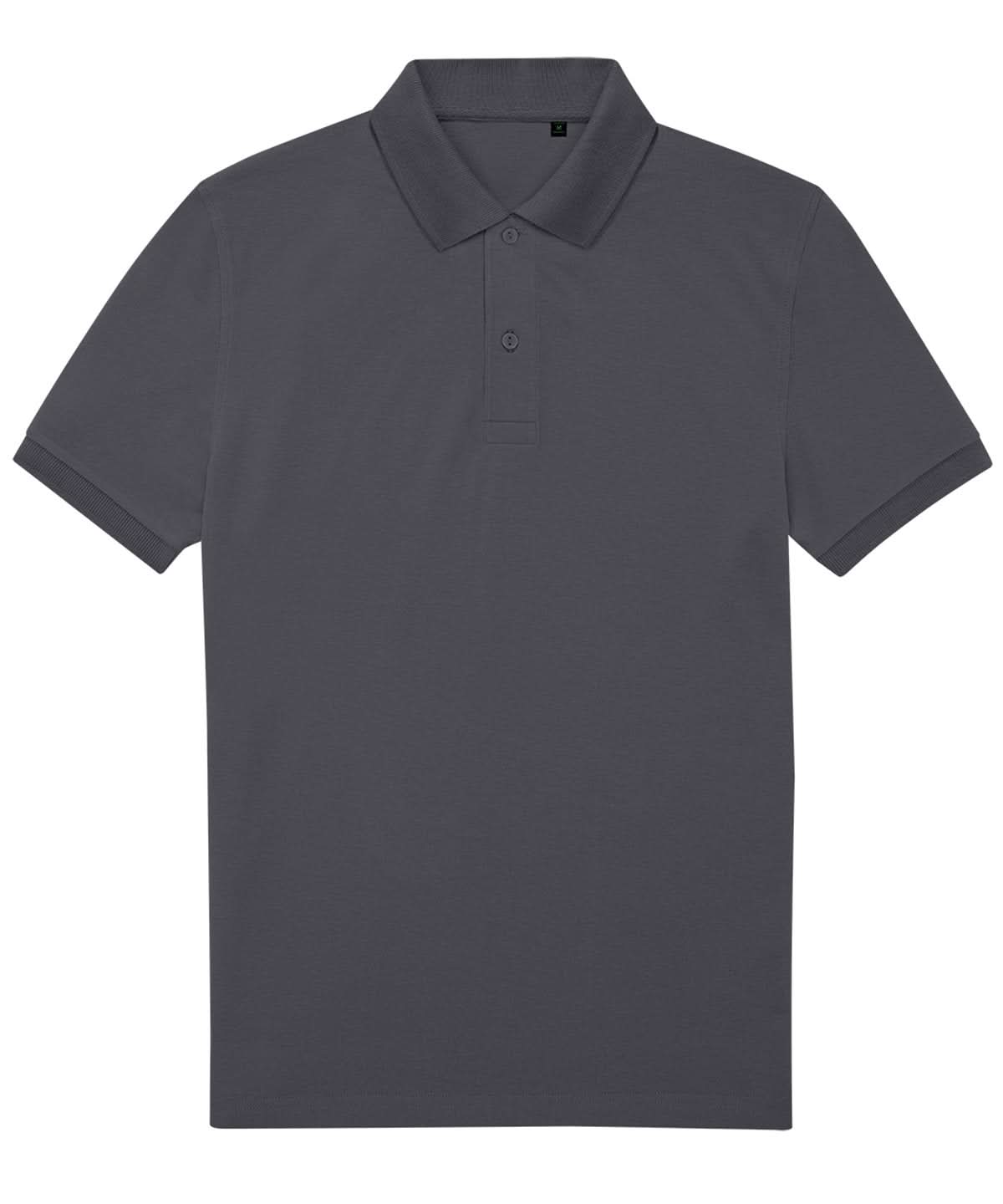 B&C Collection My Eco Polo 6535 Dark Grey BA265 - Dark Grey - Customisable Polos