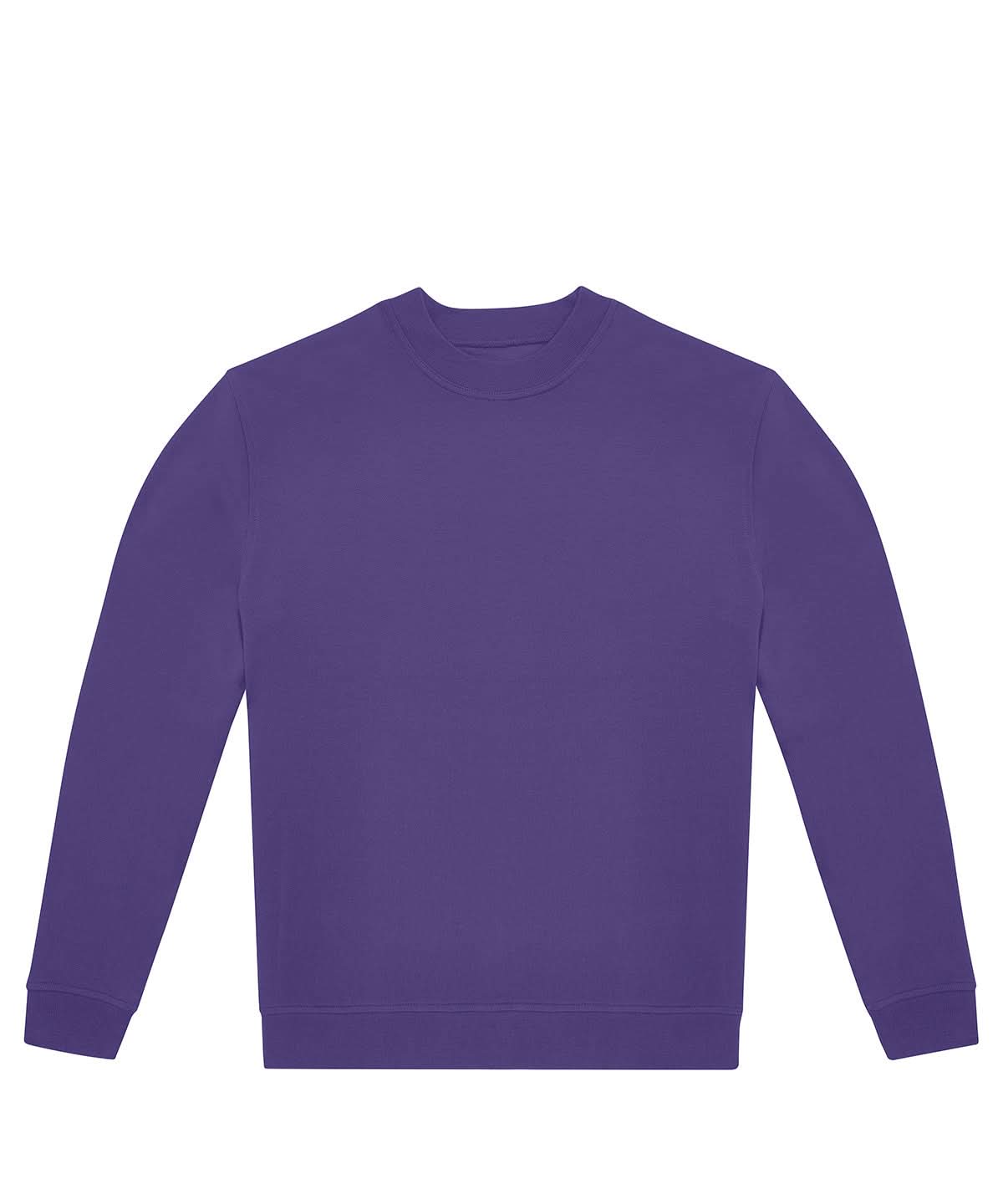 B&C Collection ID 332 crew Radiant Purple BA430 - Radiant Purple - Customisable Sweatshirts