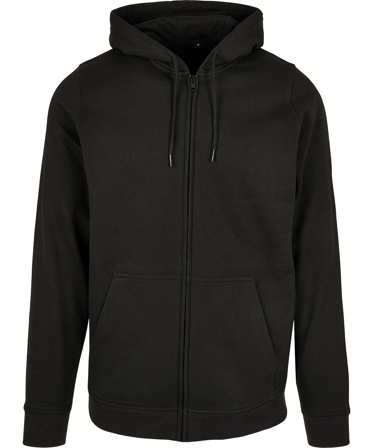 Basic zip hoodie - BB008 - Black - Customisable Hoodies