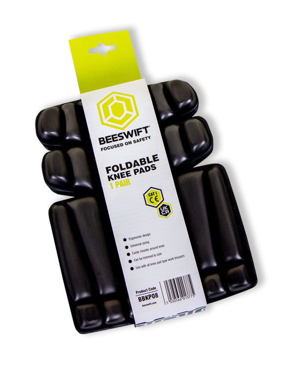 Beeswift Foldable Trouser Knee Pads - - Customisable Knee Pads
