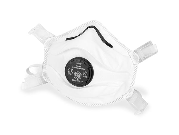FFP3 MOULDED VALVED CUP RESPIRATOR - - Customisable Respirtory Protection