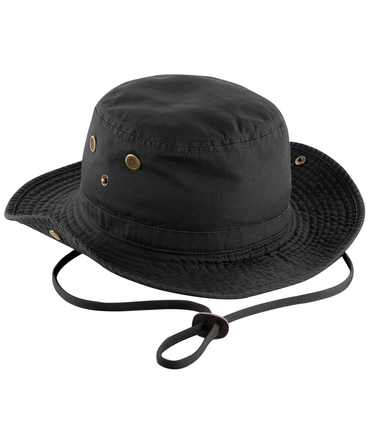 Outback hat - BC789 - Black One size - Customisable Hats