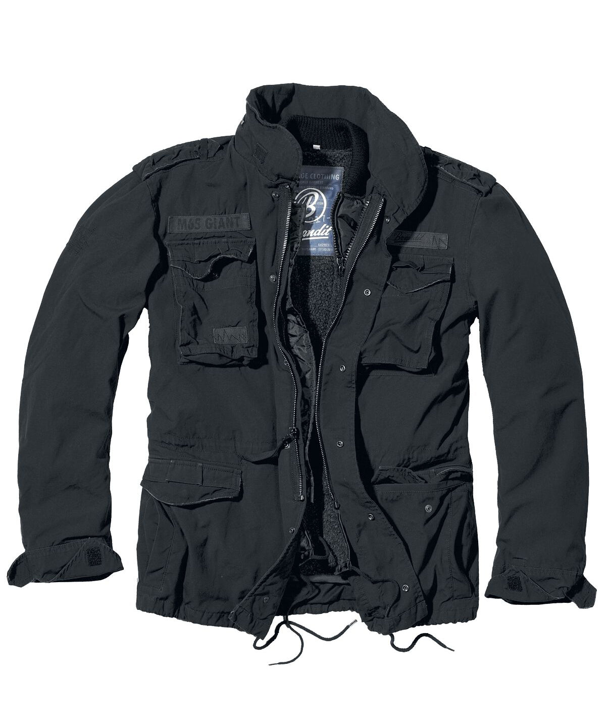 M65 Giant jacket - BD301 - Black - Customisable Jackets