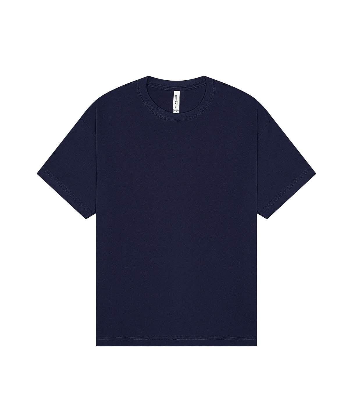 Bella Canvas Unisex heavy boxy tee BE155 - Navy - Customisable T-Shirt