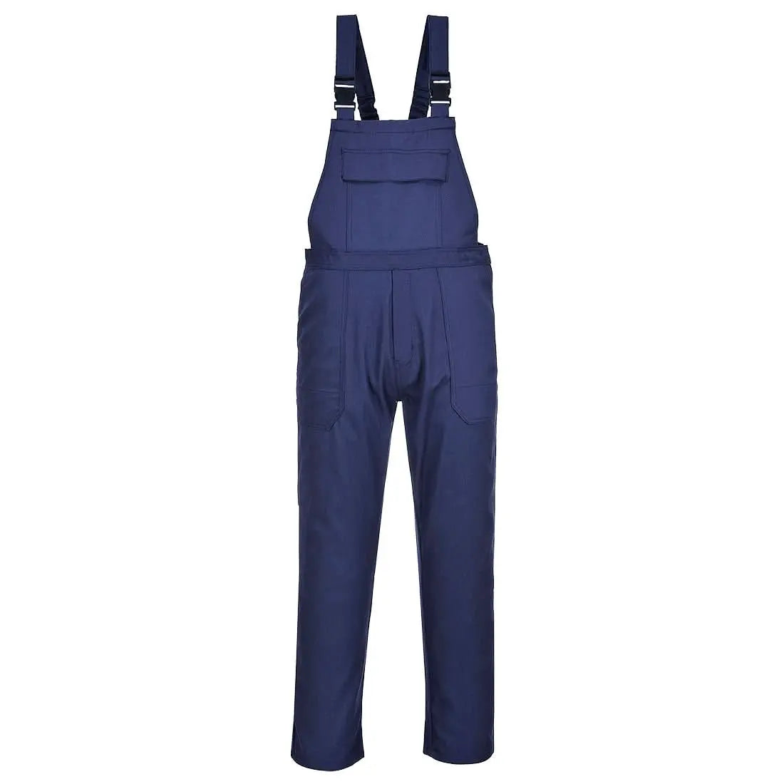 Bizweld Work Fr Bib And Brace Biz4 - Navy - Customisable Bib & Braces