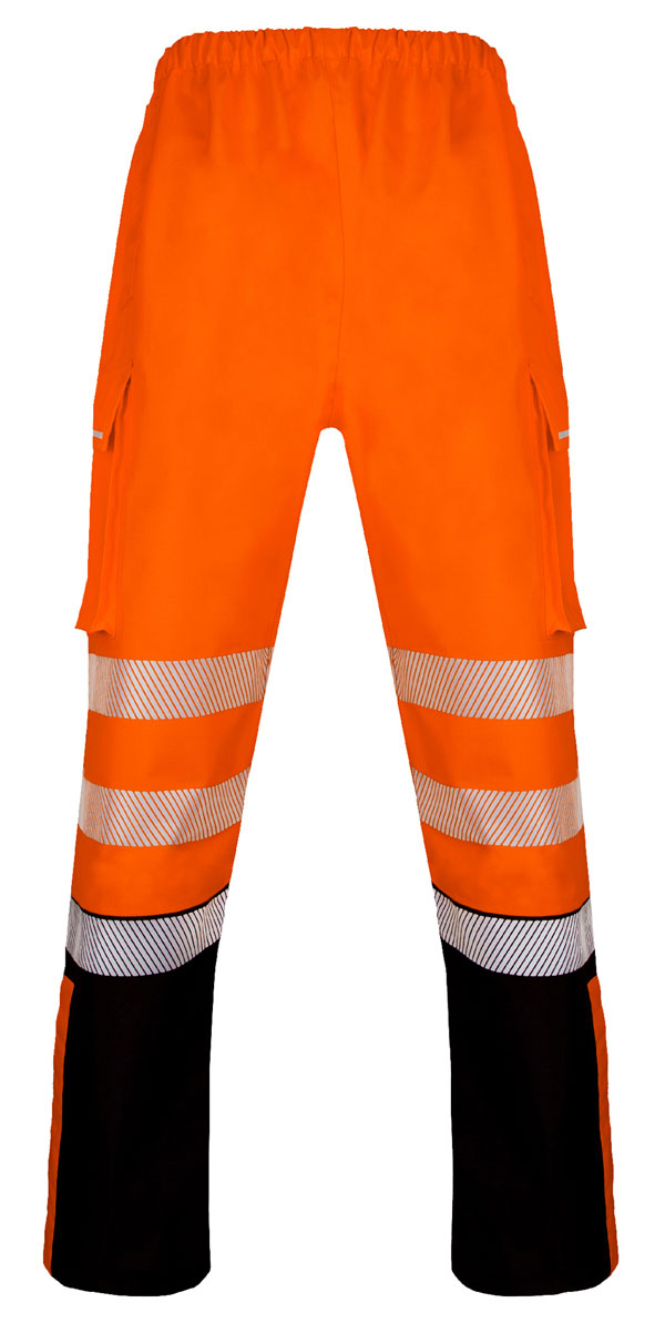 Deltic Beeswift Deltic Hi Vis Two Tone Ripstop Breathable And Waterproof Rail Over Trouser Bsdtrtt - - Customisable Trousers