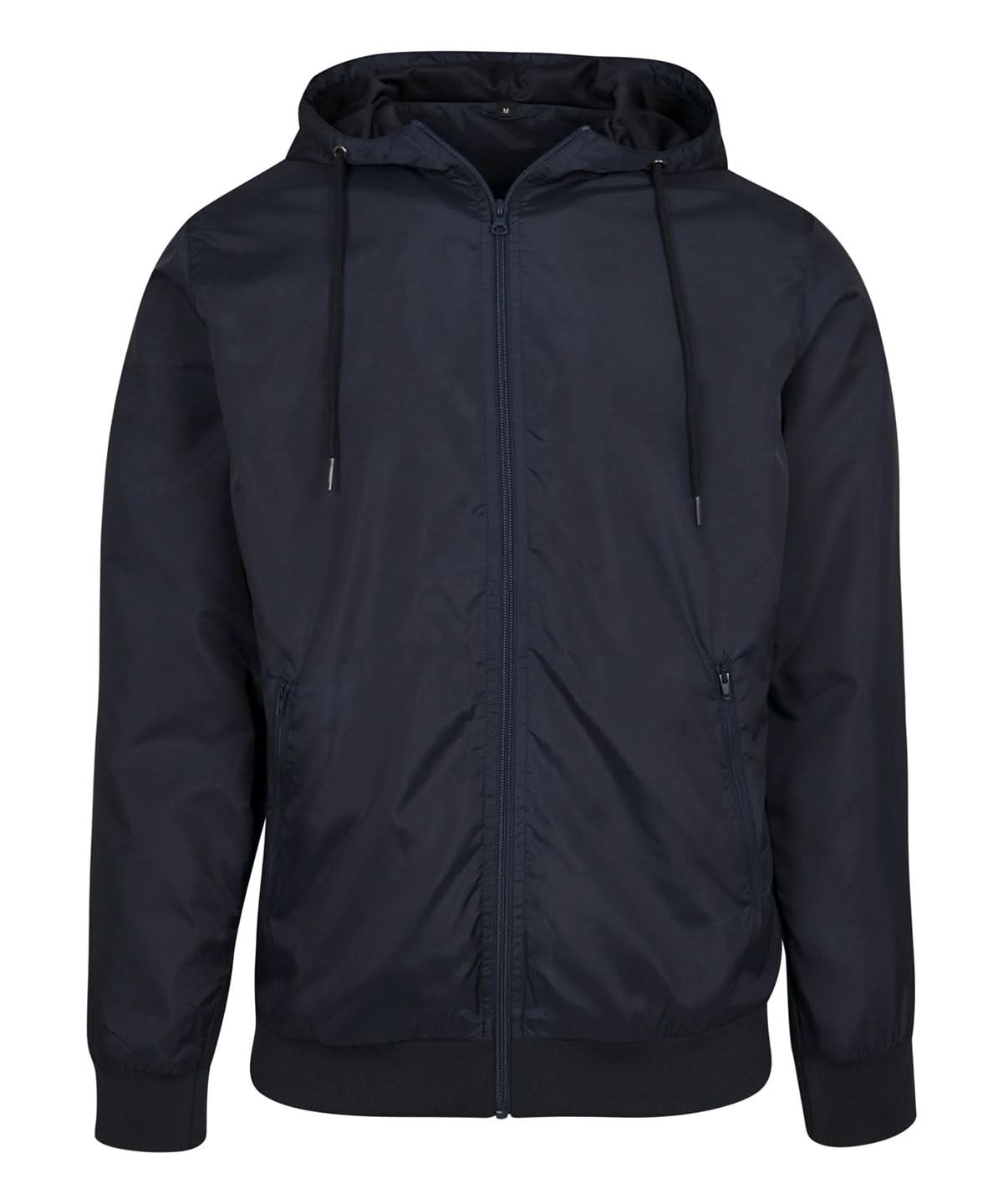 Build Your Brand BYB Wind runner BY016 - Navy Navy - Customisable Jacket