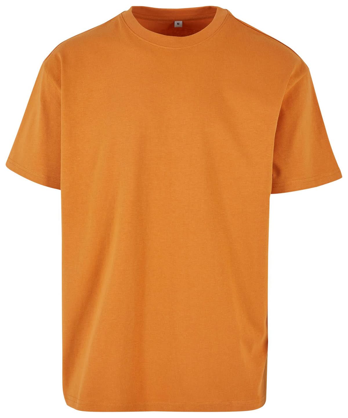 Build Your Brand BYB Heavy oversized tee Forgotten Orange BY102 - Forgotten Orange - Customisable T-Shirt