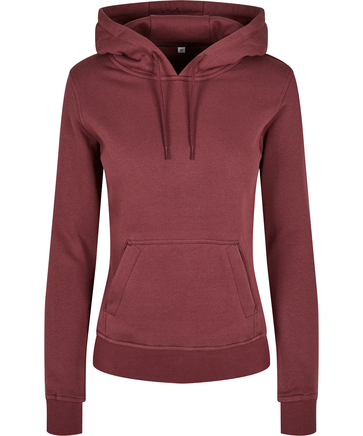 Women's organic hoodie - BY139 - Cherry - Customisable Hoodies