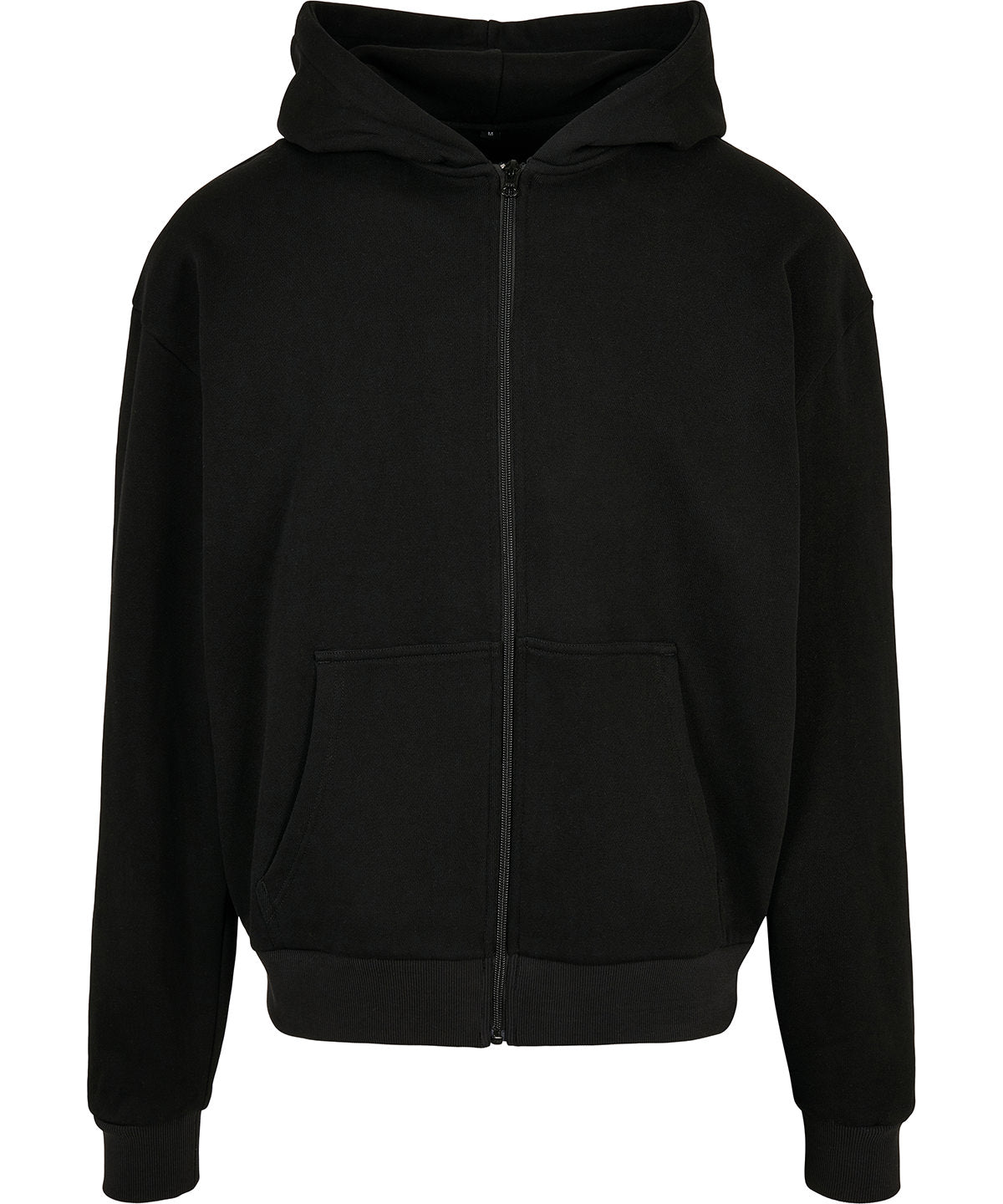 Ultra heavy zip hoodie - BY192 - Black - Customisable Hoodies