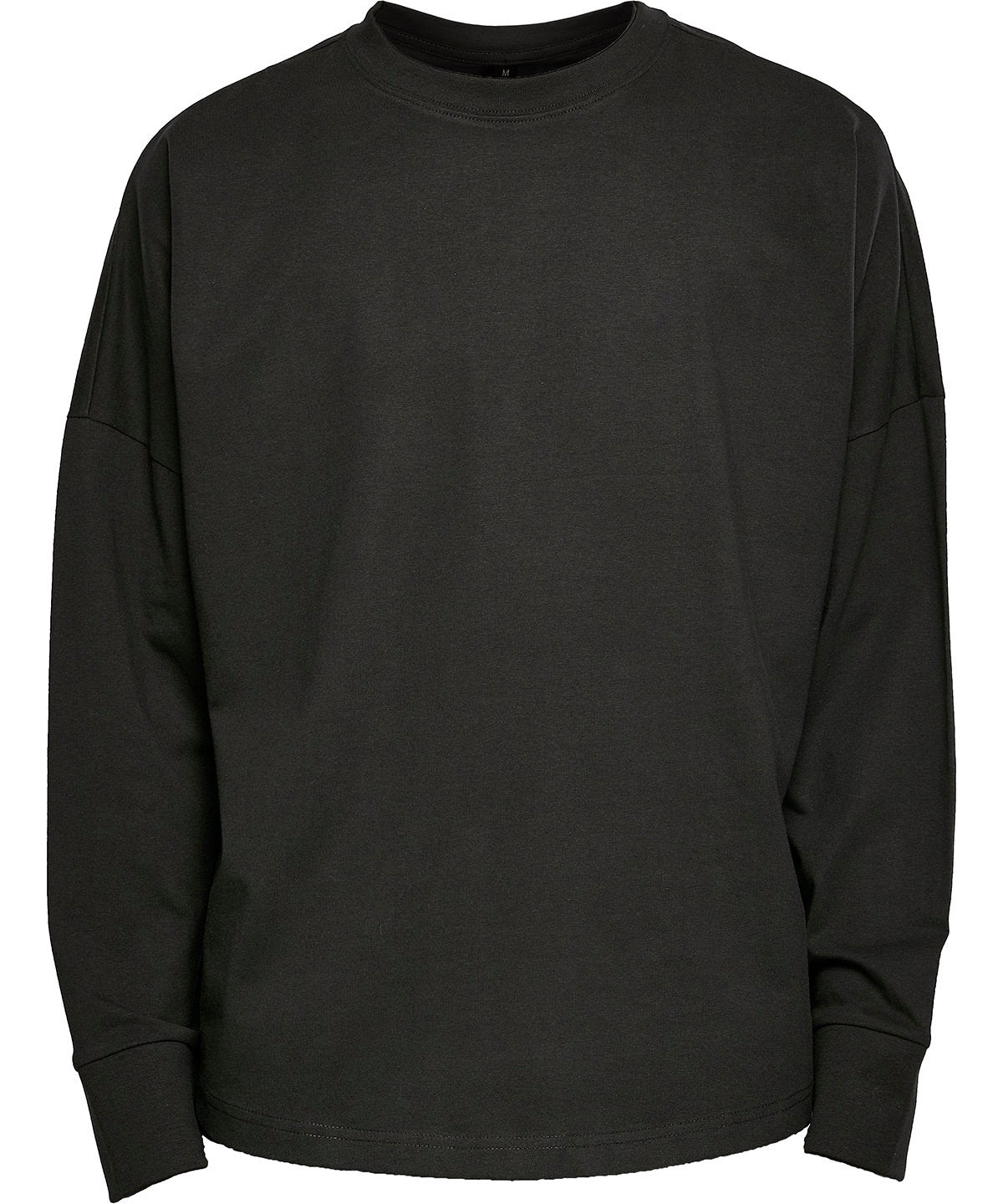 Oversize cut on sleeve long sleeve - BY198 - Black - Customisable Sweatshirts