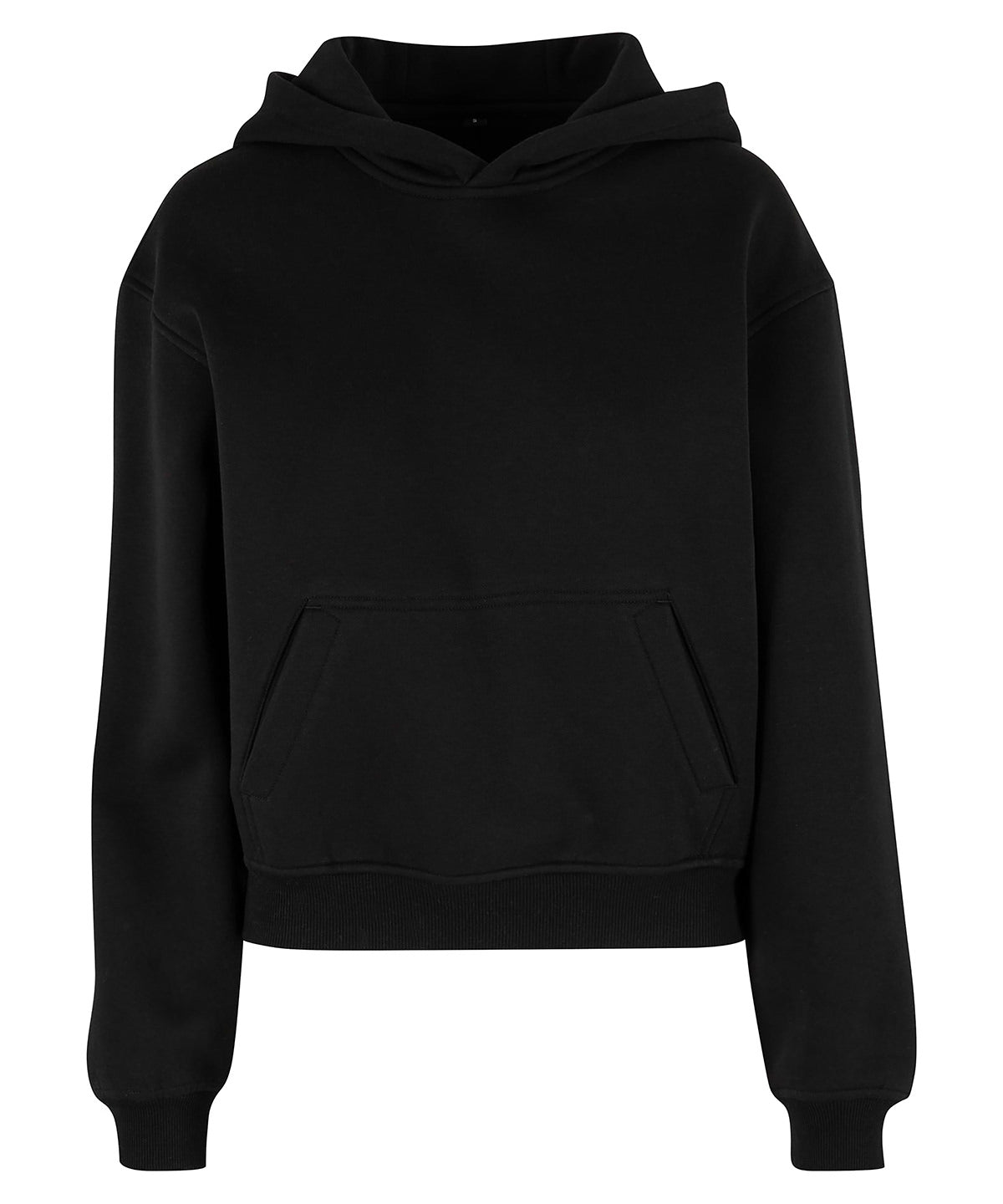 Women’s loose-fit hoodie - BY444 - Black - Customisable Hoodies