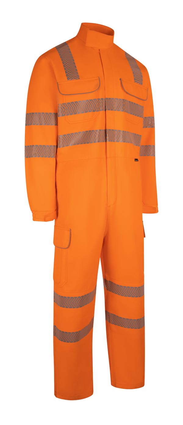 Beeswift Arc Compliant Hi-Vis Coverall - - Customisable Boilersuits