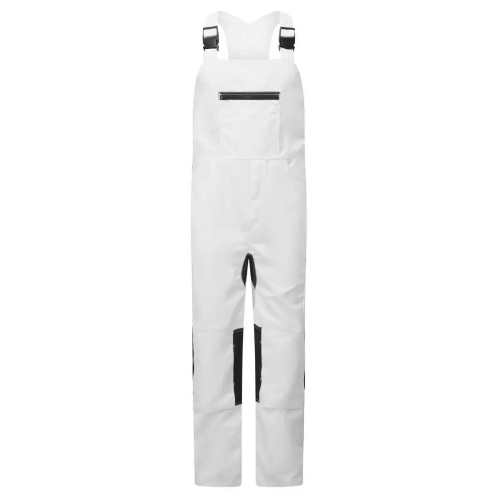 Wx2 Eco Stretch Bib And Brace Cd850 - White - Customisable Bib & Braces