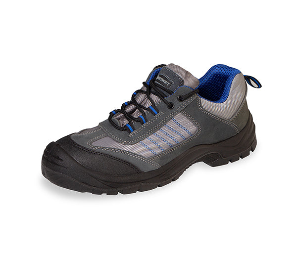 Beeswift Mesh Active Trainer Shoe Cf17 - Black Blue - Customisable Safety Trainers