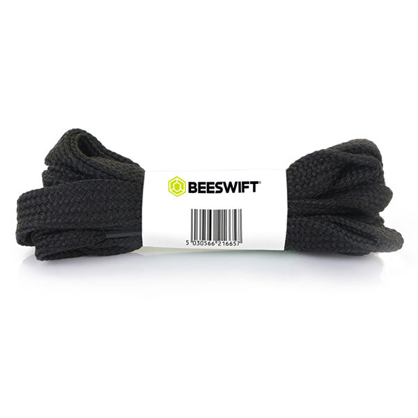 Flat Boot Lace - CFL - Black 140 - Customisable Accessories