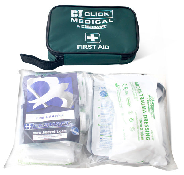 Click Medical BS8599-2 Travel First Aid Kit in Bag - - Customisable First Aid Kits
