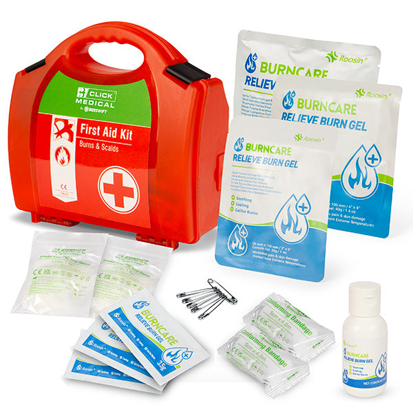 Click Medical First Aid Burns Kit - - Customisable First Aid Kits