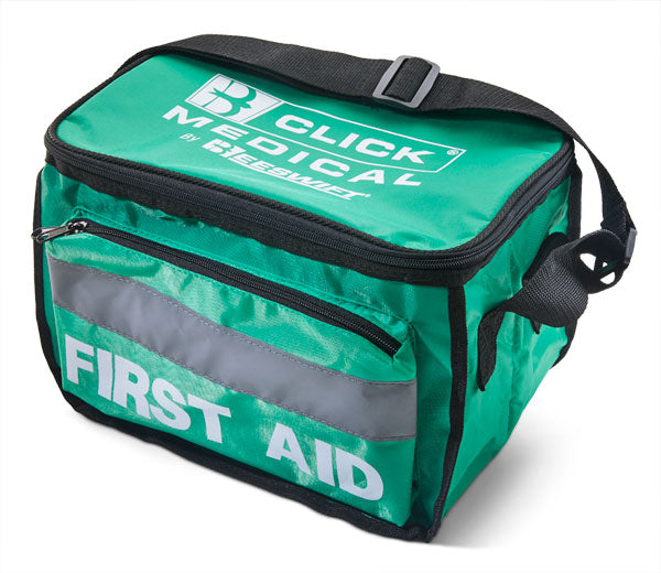 Click Medical Click Medical Heavy Duty First Aid Bag Cm1102 - Green 34X22CM - Customisable Containers