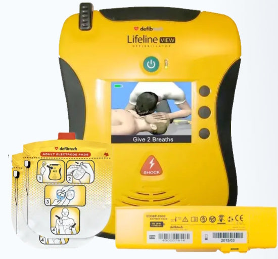 LIFELINE VIEW AUTO DEFIBRILLATOR - - Customisable Defibrillators