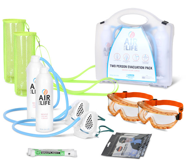 Air For Life Two Person Evacuation Kit - - Customisable Evacuation Equipment