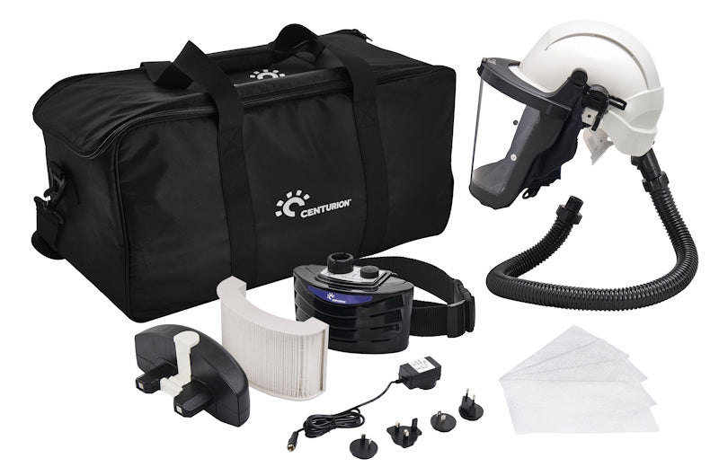 Centurion Conceptair Helmet & Flip Up Visor Kit P3 - - Customisable Respiratory Protection