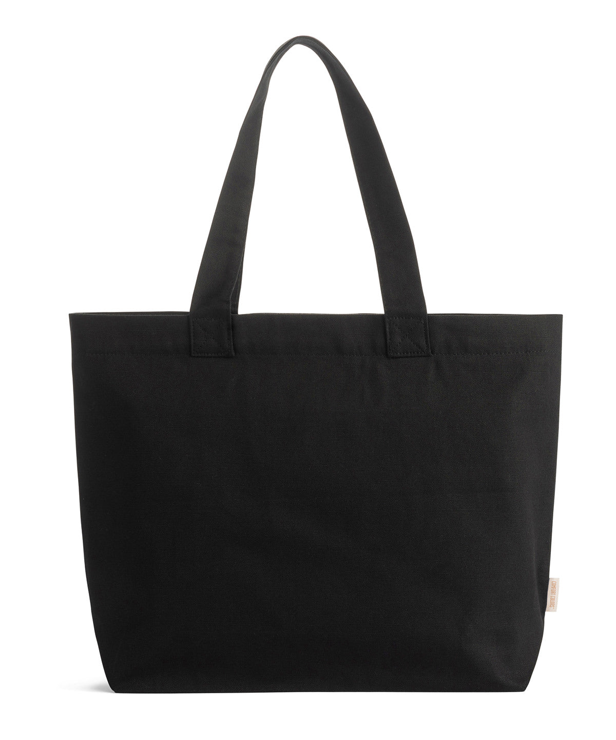 Cotton canvas tote - CO300 - Black One size - Customisable Bags