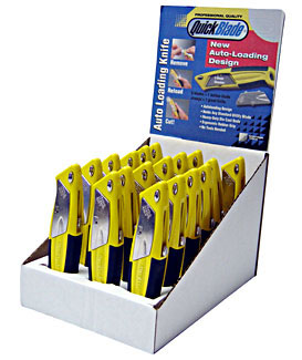 PHC Retail Display Stand with 18 Auto Loading Knives - - Customisable Blades