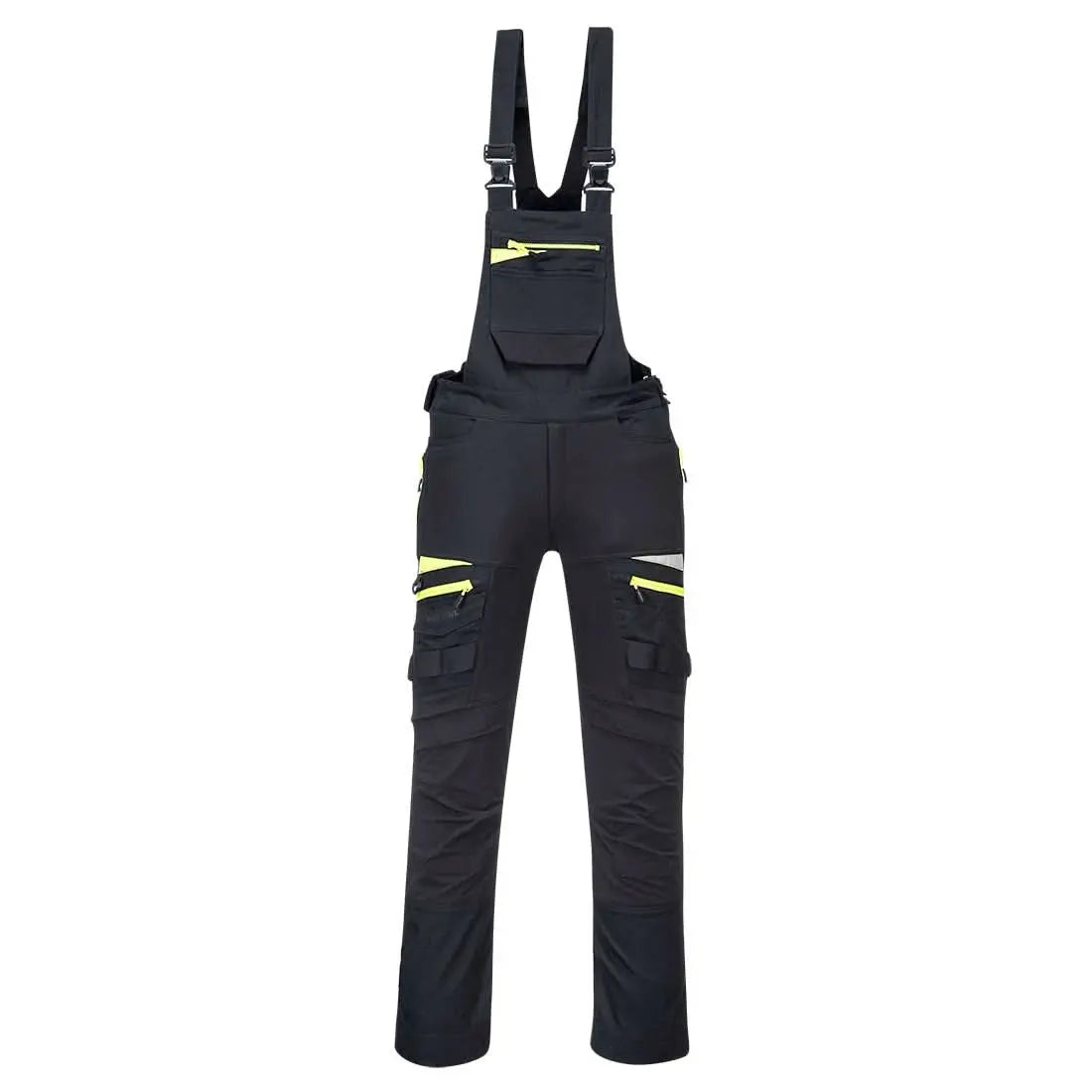 Dx4 Work Bib And Brace Dx441 - Black - Customisable Bib & Braces
