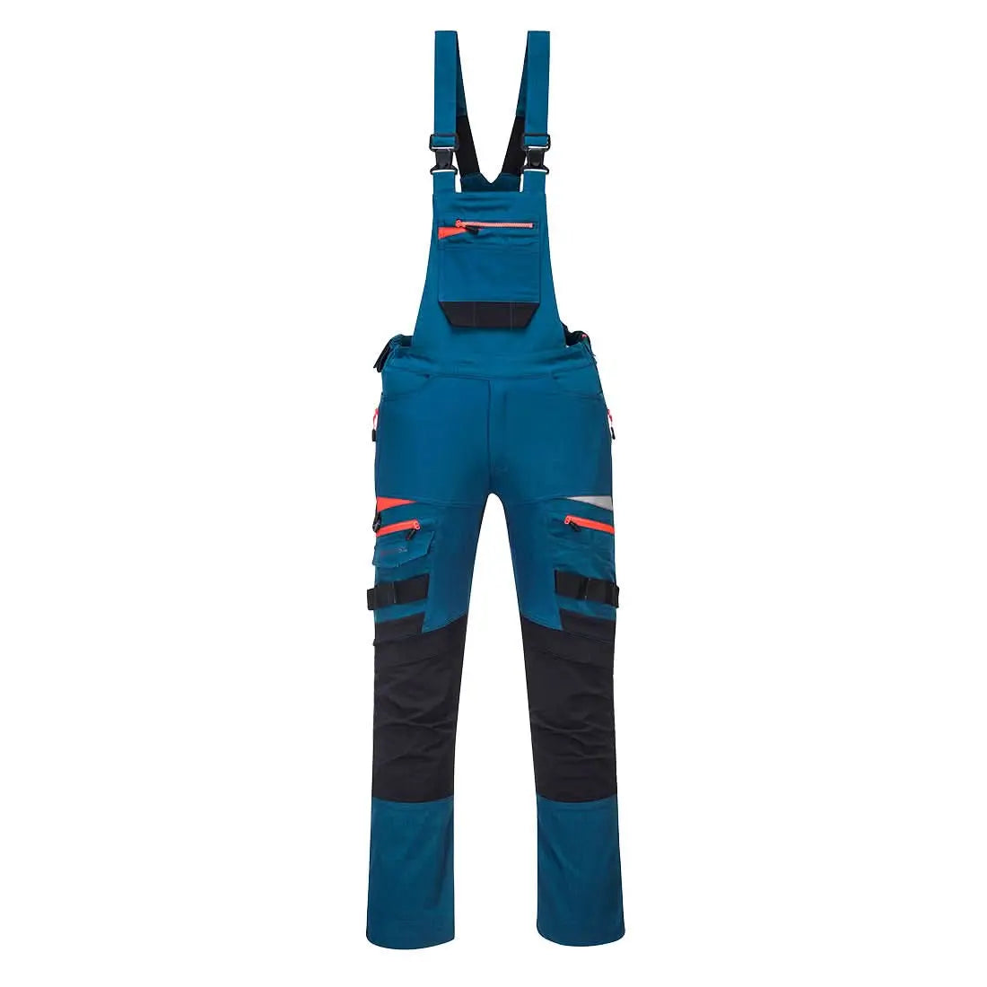 Dx4 Work Bib And Brace Dx441 - Metro Blue - Customisable Bib & Braces