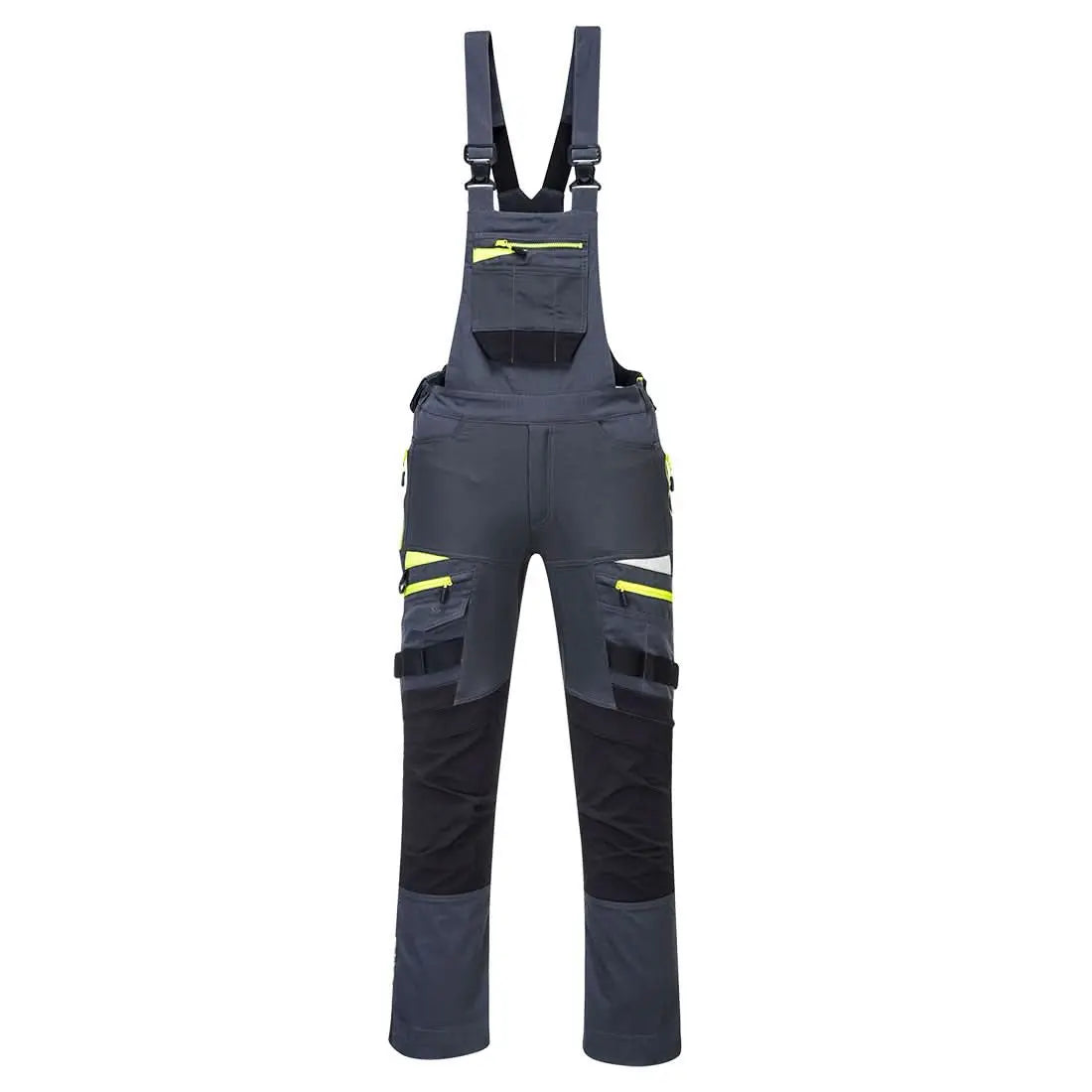 Dx4 Work Bib And Brace Dx441 - Metal Grey - Customisable Bib & Braces